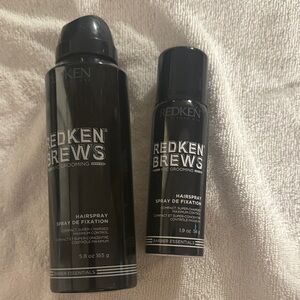Redken Brews Hairspray Duo